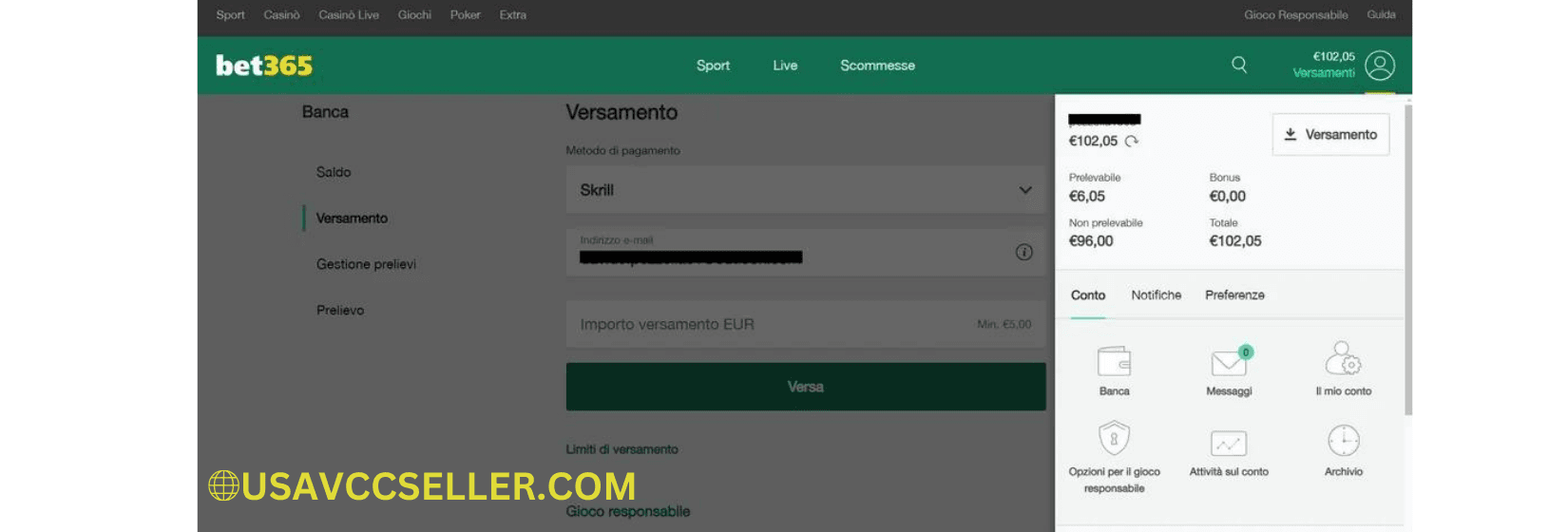Buy Bet365 Accounts