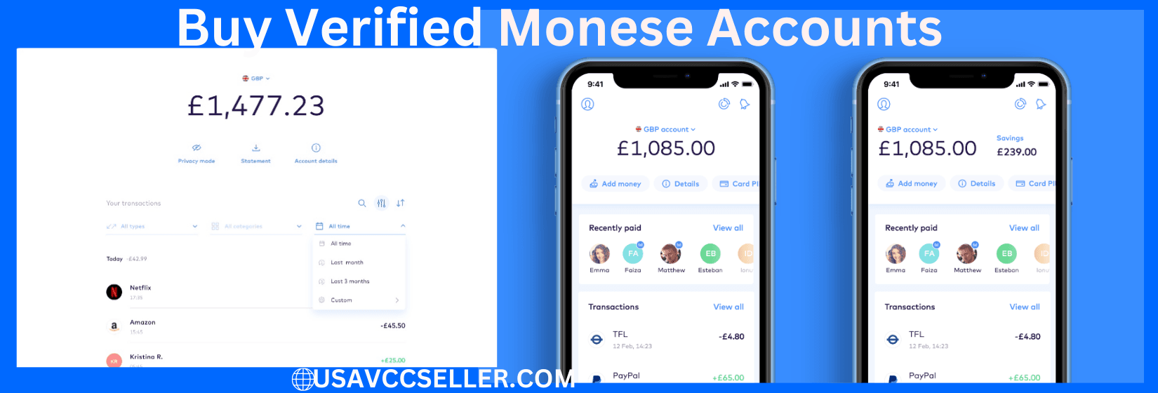 Buy Verified Monese Account