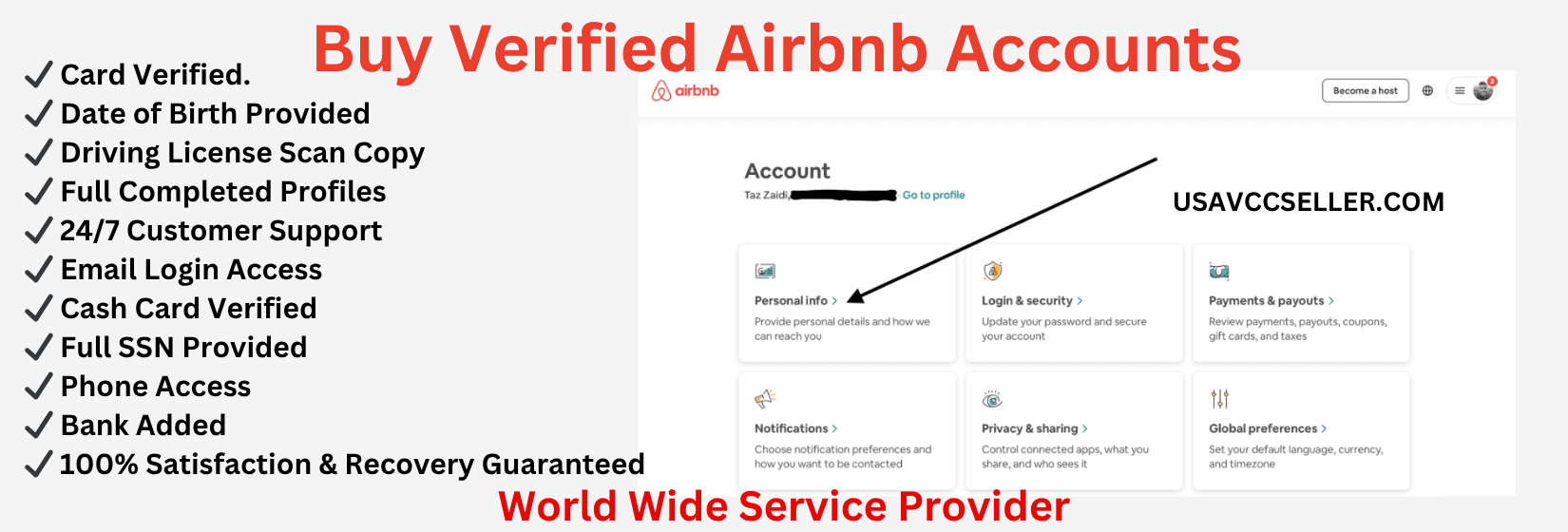Buy Verified Airbnb Account